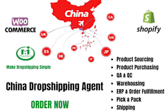be your china sourcing and dropshipping agent