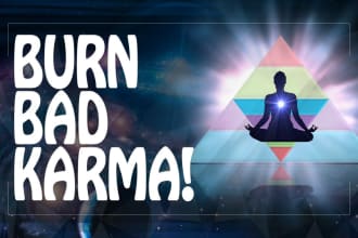 clean sins and burn bad karma