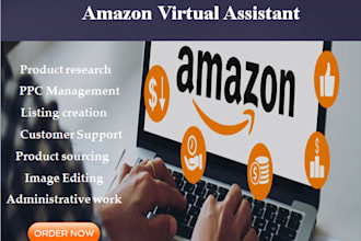 be your expert fba, ppc, listing amazon virtual assistant