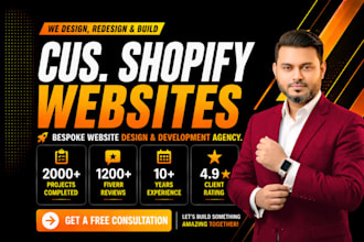 create shopify website using pagefly, gempage, shogan, or zipify builder
