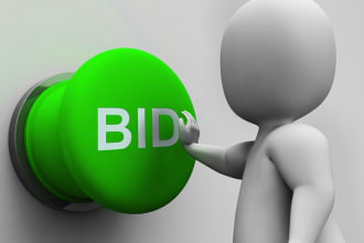 write tender or bid responses for projects