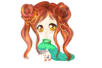 draw you a quick cute FEMALE chibi