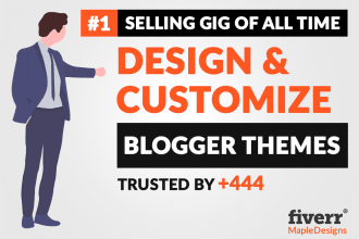 create custom blogger template or blog
