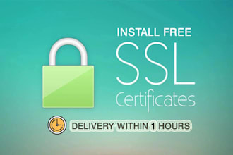 install ssl certificate, fix ssl http to https, cloudflare free ssl certificate