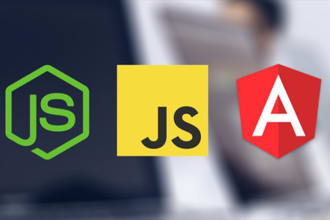 develop website or application using javascript, react, nextjs, angular, node js