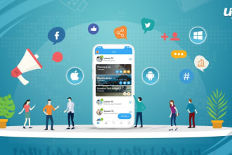 create professional mobile app in android , flutter , kotlin, java for you