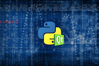 create gui based desktop application in python