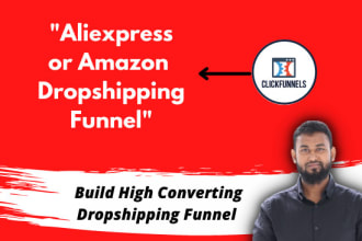 create automated aliexpress dropshipping funnel in clickfunnel