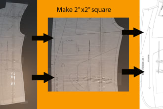 digitize your hand mad pattern and provide you digital file