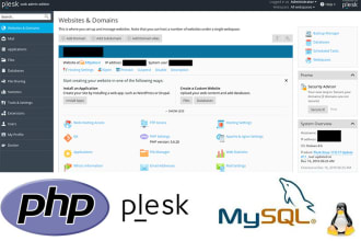setup webservers with plesk aws cloud vps or dedicated