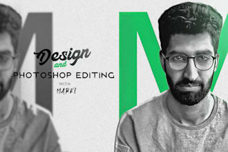 do fast photoshop edit designing