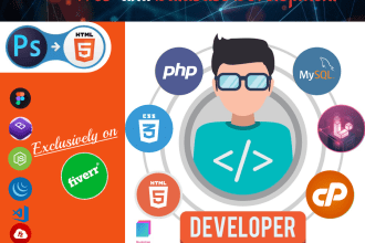 design, develop, and deploy a complete website