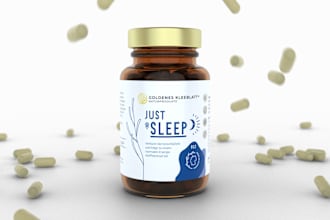 create 3d mockup for your bottle, jar product