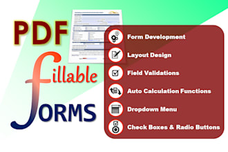 create PDF fillable forms quickly