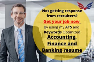 write an accountant, banking and finance resume