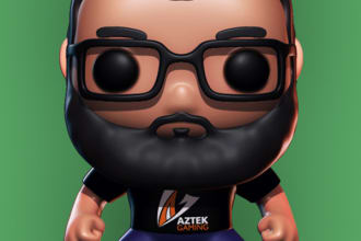 do 3d modeling funko pop of you, ready to print, only stl