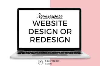 setup a gorgeous, modern squarespace website
