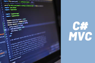 devlop or fix bugs of dot net mvc web applications for you