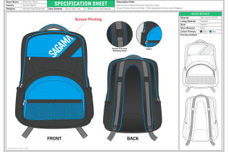 create bag, backpack and handbag fashion design