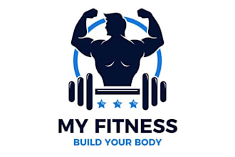exclusive fitness and physical logo with free source files
