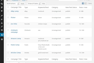 create an affiliate website with any affiliate programs