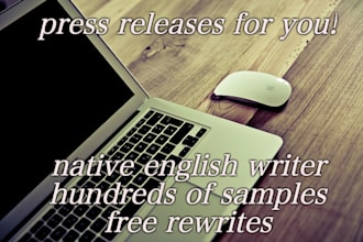 craft a KILLER press release