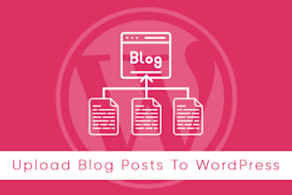 upload blog posts to wordpress quickly