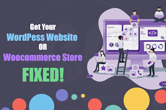 fix wordpress issues, woocommerce issues, bugs and errors