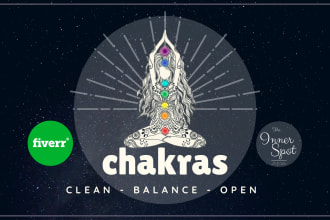 clean, balance and open your chakras