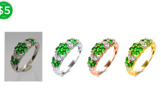 do studio quality jewelry image retouching