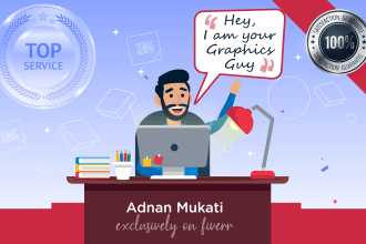 be your graphic designer, graphic artist, and illustrator