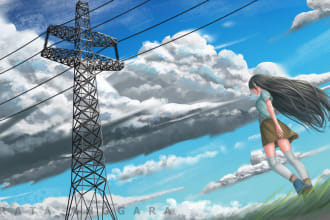 do illustration and concept art in any art style