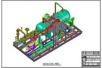 do piping 3d and isometric 2d layout plant or cadworx