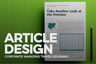 design your professional PDF articles, ebooks, lead magnet