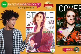 do creative magazine cover design