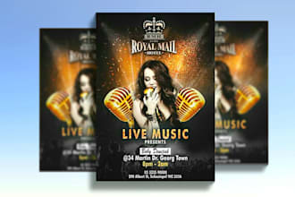 do stunning flyer design for marketing