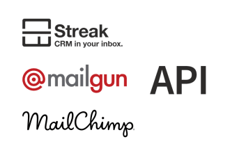 help with streak mailgun mailchimp api