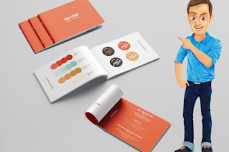 design corporate brand manual guidelines pdf