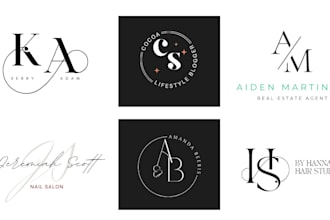 create elegant luxury or feminine logo designs