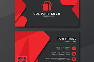 do outstanding business card design with many concepts