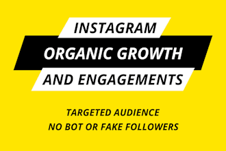 grow instagram page and instagram engagement organically