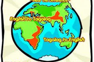 translate English into Tagalog