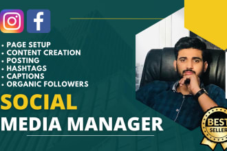 be your social media manager