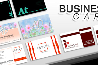 design business card for your brand