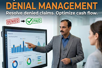 do ar follow up, denial management, and insurance claims resolution
