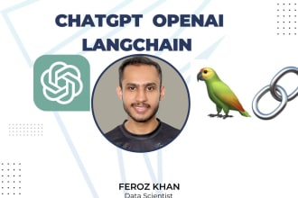 develop the app using chatgpt openai, langchain and pinecone