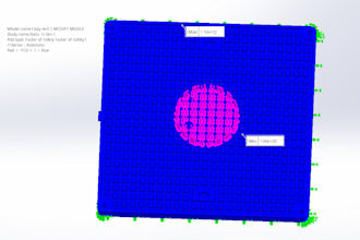 create static stress analysis simulation