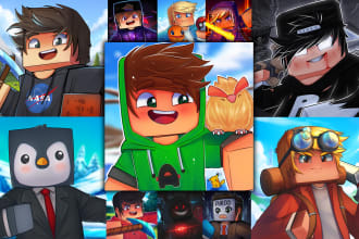 create a minecraft avatar cartoon with your minecraft skin