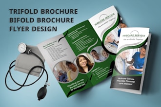 do professional home care, healthcare, medical, business brochure or flyer