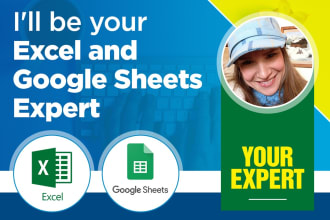 be your excel and google sheets expert